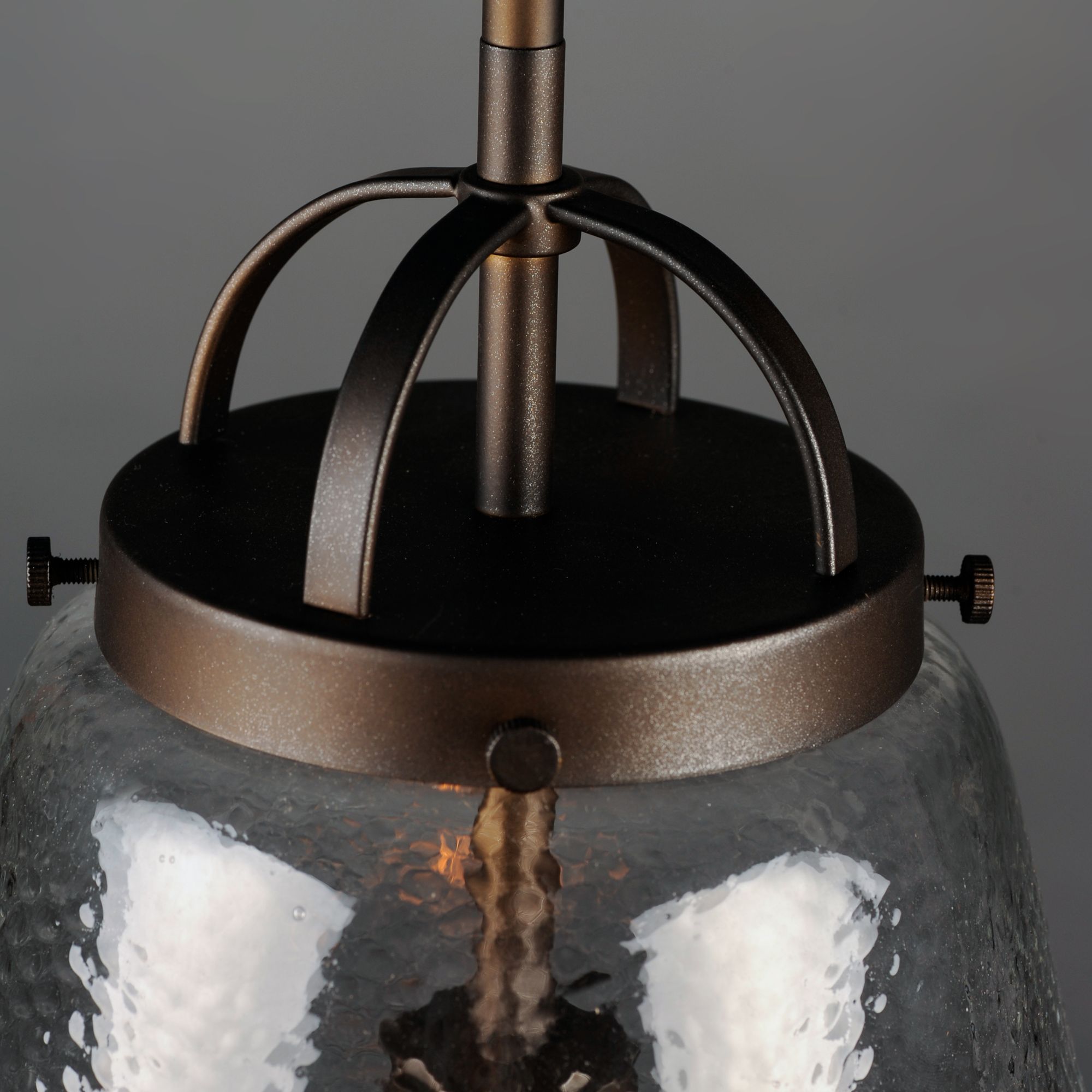 Image 3 Maxim Dianne 7 1/2" Wide Oil-Rubbed Bronze Mini Pendant more views