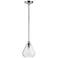 Maxim Dianne 7 1/2" Wide Satin Nickel Clear Glass Mini Pendant