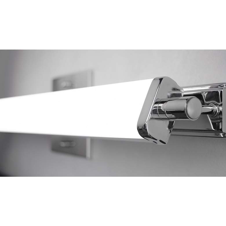 Image 3 Maxim Director 36" Wide Polished Chrome LED Bath Light more views