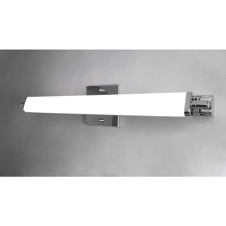 Image 4 Maxim Director 36" Wide Polished Chrome LED Bath Light more views