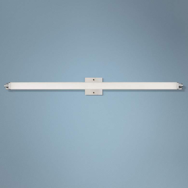 Image 1 Maxim Director 48 inch Wide Polished Chrome LED Bath Light