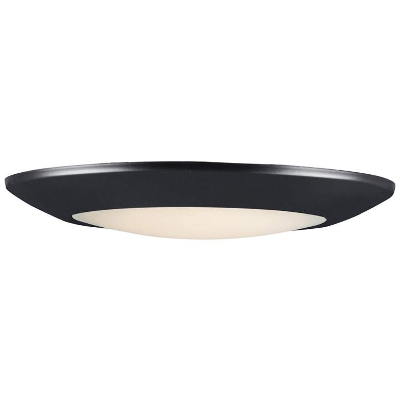 Image 1 Maxim Diverse 11" Black LED Ceiling Light 3000K