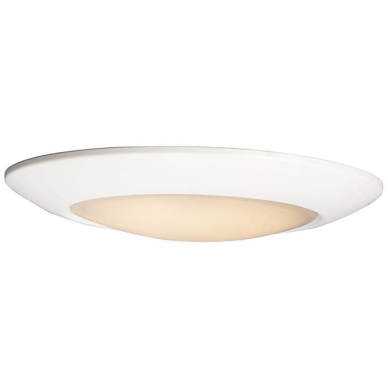 Image 2 Maxim Diverse 11" Wide White Bowl LED Ceiling Light
