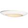 Maxim Diverse 11" Wide White Bowl LED Ceiling Light