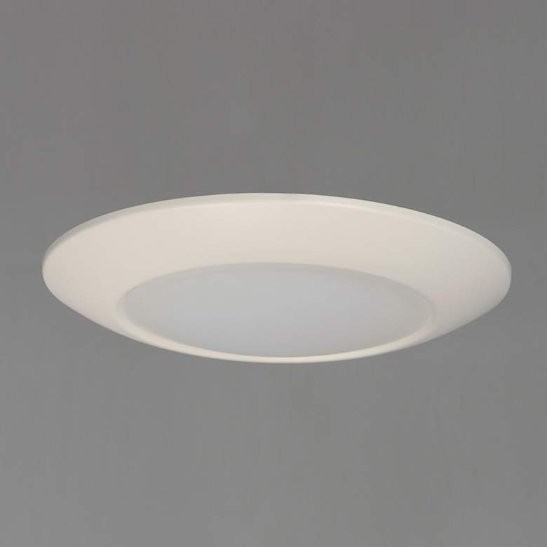 Image 4 Maxim Diverse 11" Wide White Bowl LED Ceiling Light more views