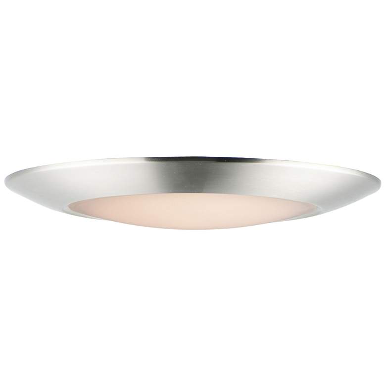 Image 1 Maxim Diverse 11" Satin Nickel LED Ceiling Light 5CCT
