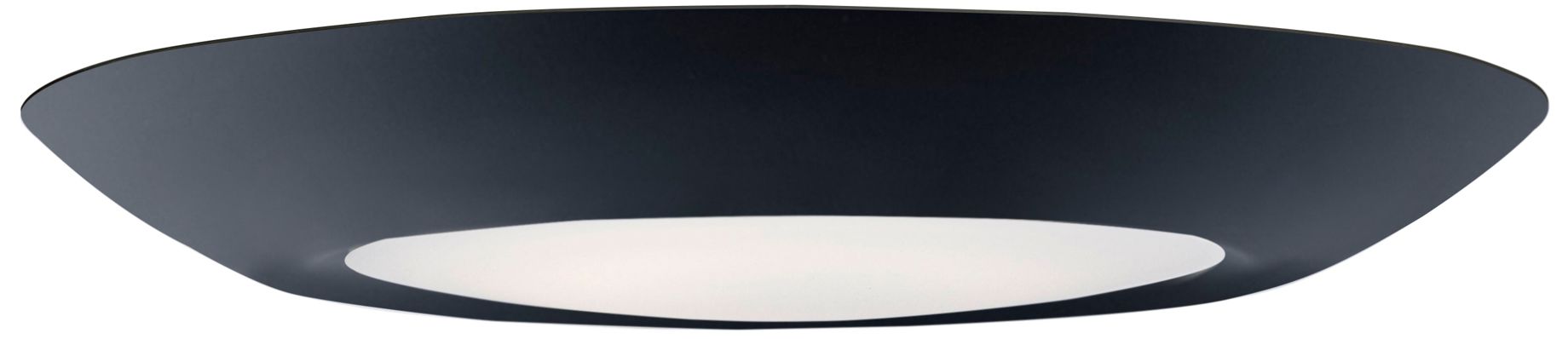 Maxim Diverse 6" Black LED Flush Mount 3000K