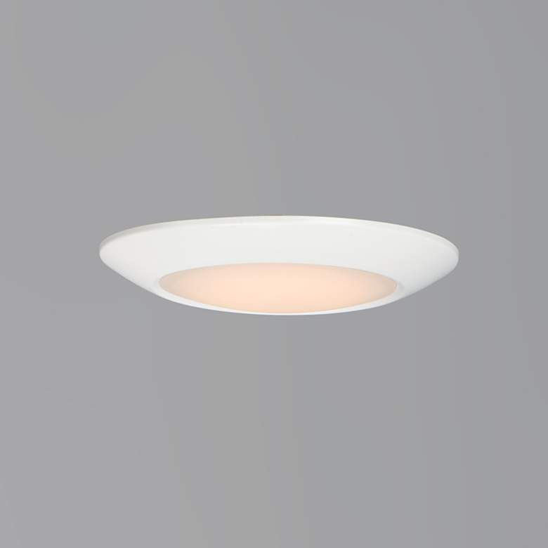 Image 3 Maxim Diverse 6" White LED Ceiling Light 3000K more views