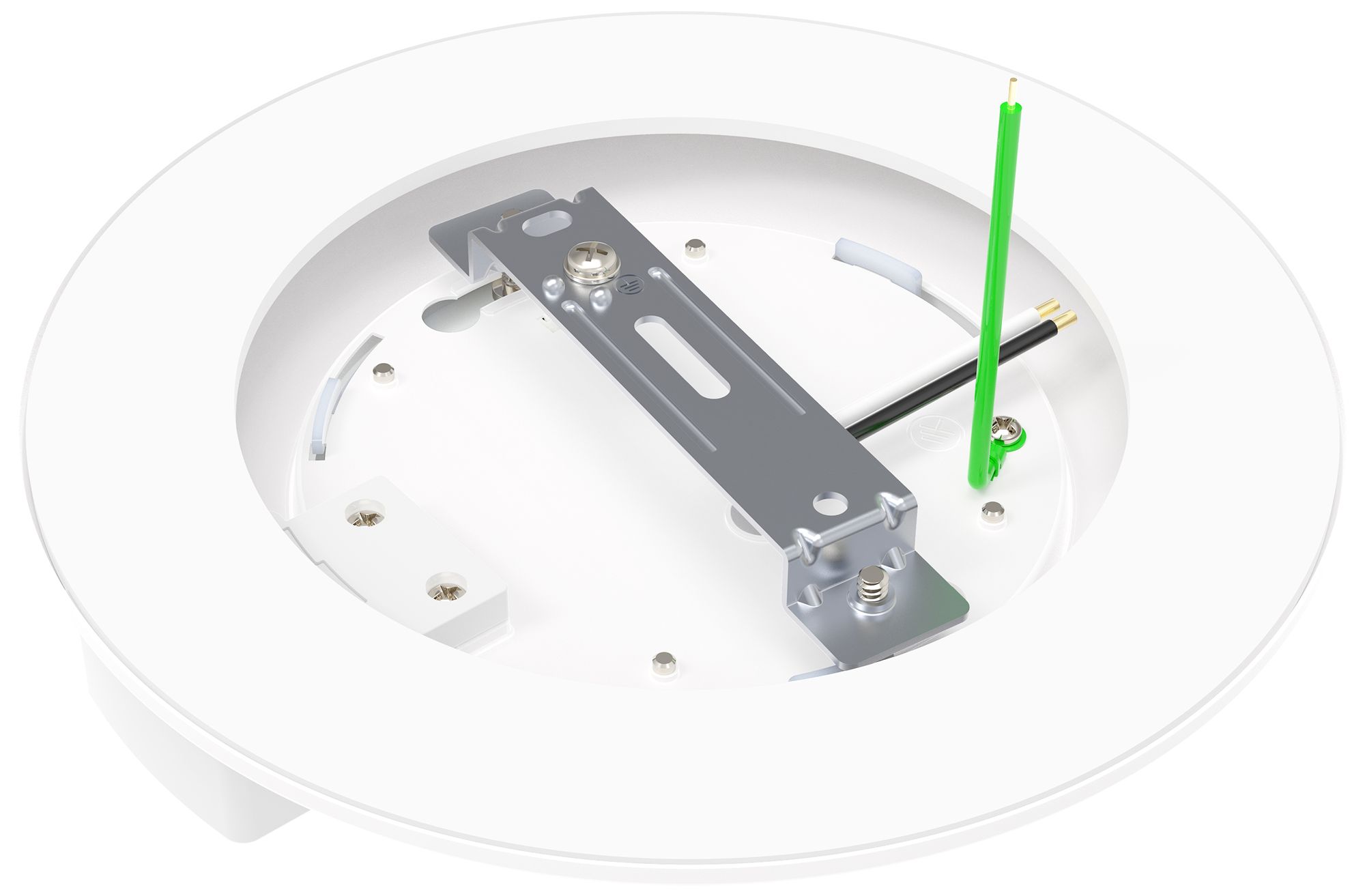 Image 3 Maxim Diverse 6" White LED Flush Mount 3000K w/ MSP more views