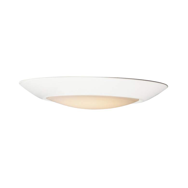 Image 1 Maxim Diverse 7 1/2" Satin Nickel LED Ceiling Light 3000K