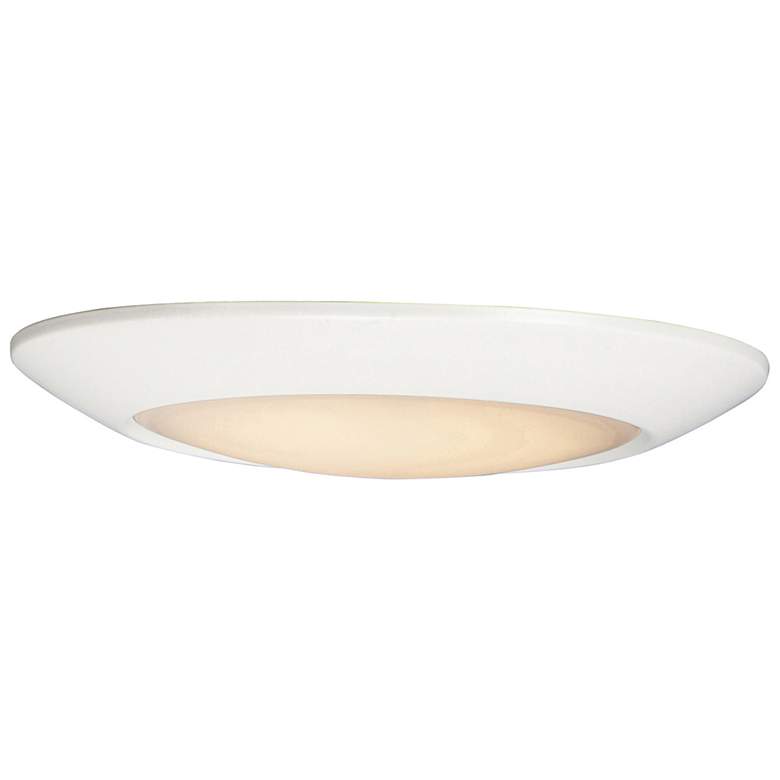 Image 1 Maxim Diverse 7 1/2" White LED Flush Mount - 5CCT