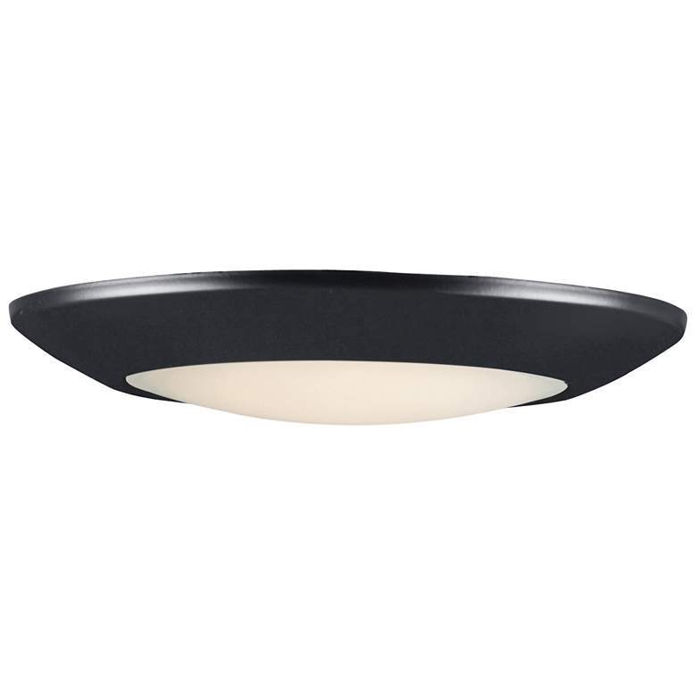 Image 1 Maxim Diverse 9" Black LED Ceiling Light 3000K