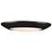 Maxim Diverse 9" Bronze LED Flush Mount 3000K
