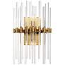1_Maxim Divine 19 1/2" High Heritage Brass 2-Light Wall Sconce