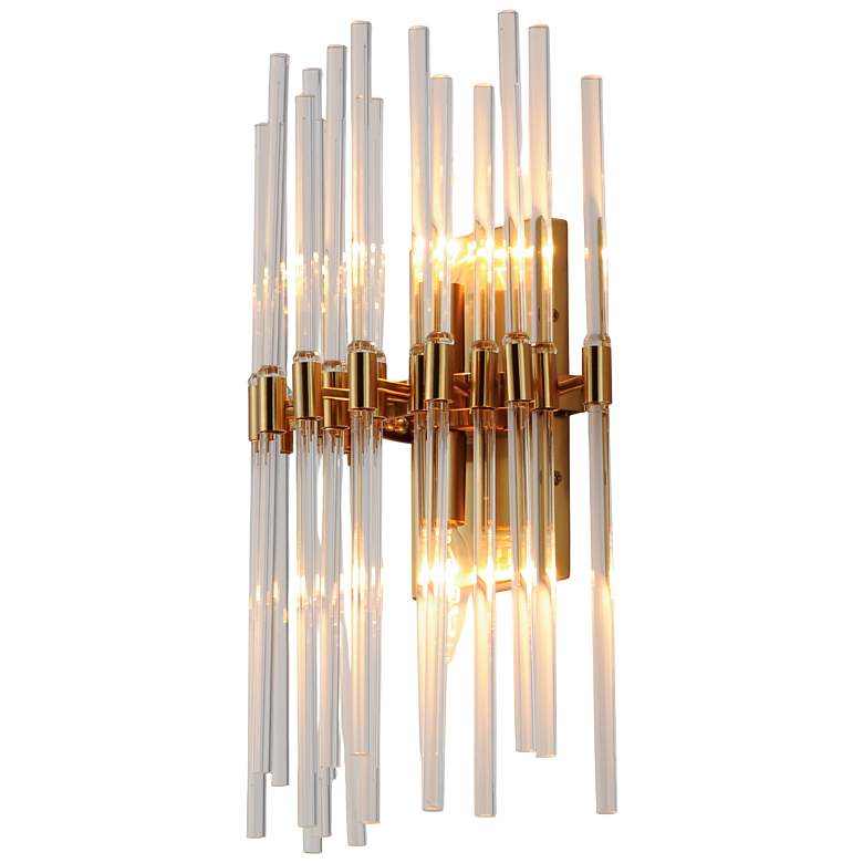 Image 3 Maxim Divine 19 1/2" High Heritage Brass 2-Light Wall Sconce more views