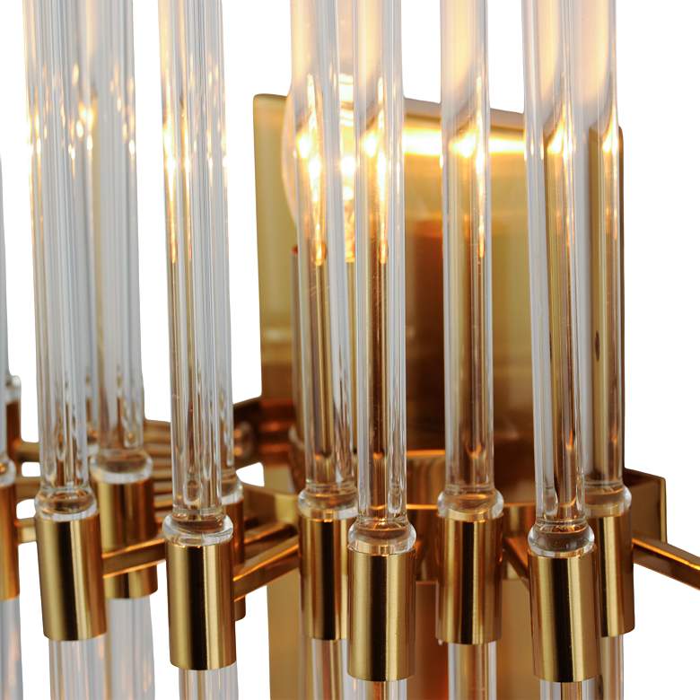 Image 4 Maxim Divine 19 1/2" High Heritage Brass 2-Light Wall Sconce more views