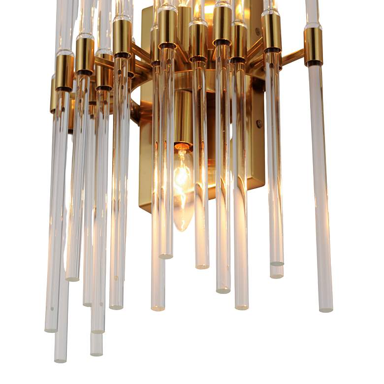 Image 5 Maxim Divine 19 1/2" High Heritage Brass 2-Light Wall Sconce more views