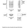 7_Maxim Divine 19 1/2" High Heritage Brass 2-Light Wall Sconce more views