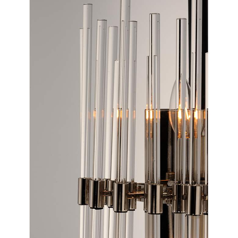 Image 4 Maxim Divine 19 1/2"H Polished Nickel 2-Light Wall Sconce more views