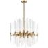 Maxim Divine 23 1/2" Wide Heritage Brass 8-Light Pendant