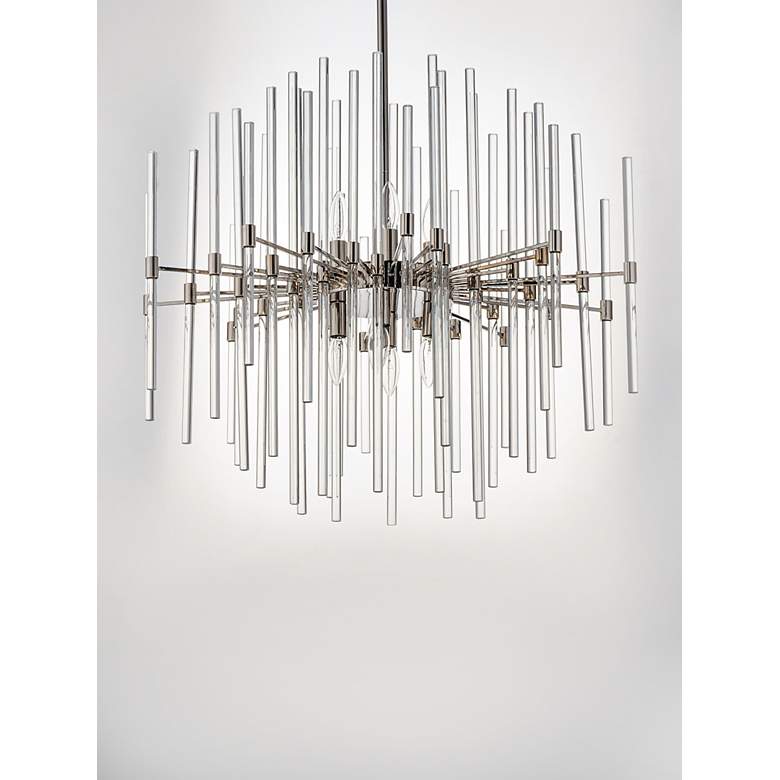 Image 4 Maxim Divine 23" Wide Polished Nickel 8-Light Modern Pendant Light more views
