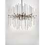 4_Maxim Divine 23" Wide Polished Nickel 8-Light Modern Pendant Light more views