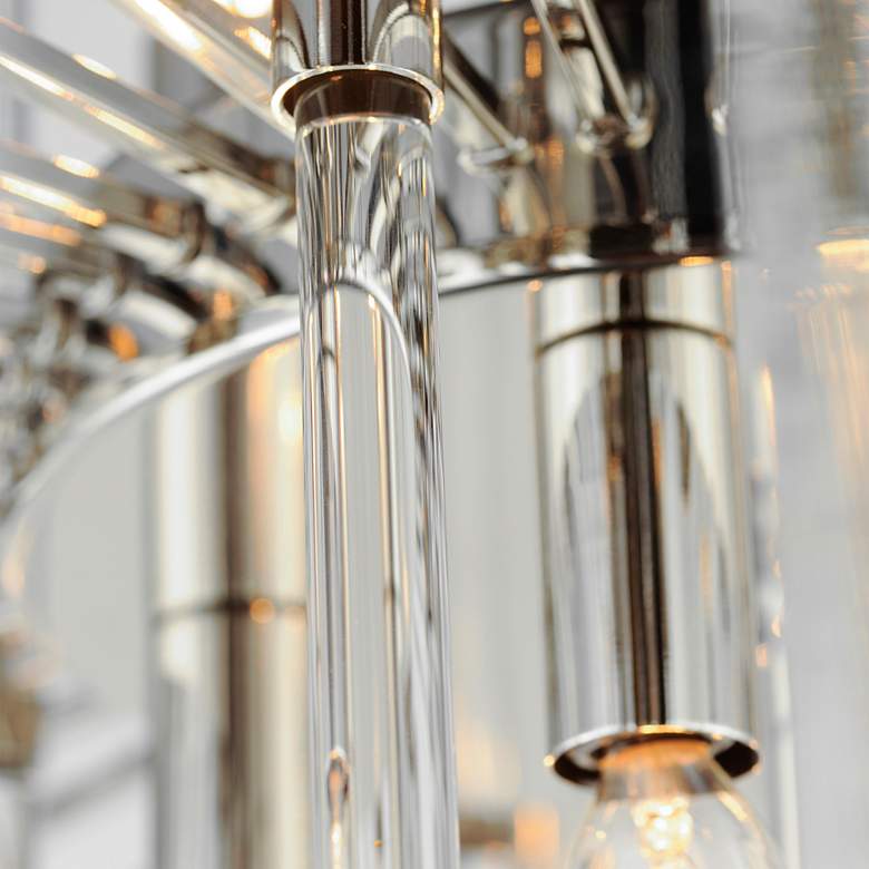 Image 7 Maxim Divine 28 1/2" Wide Polished Nickel 8-Light Chandelier more views