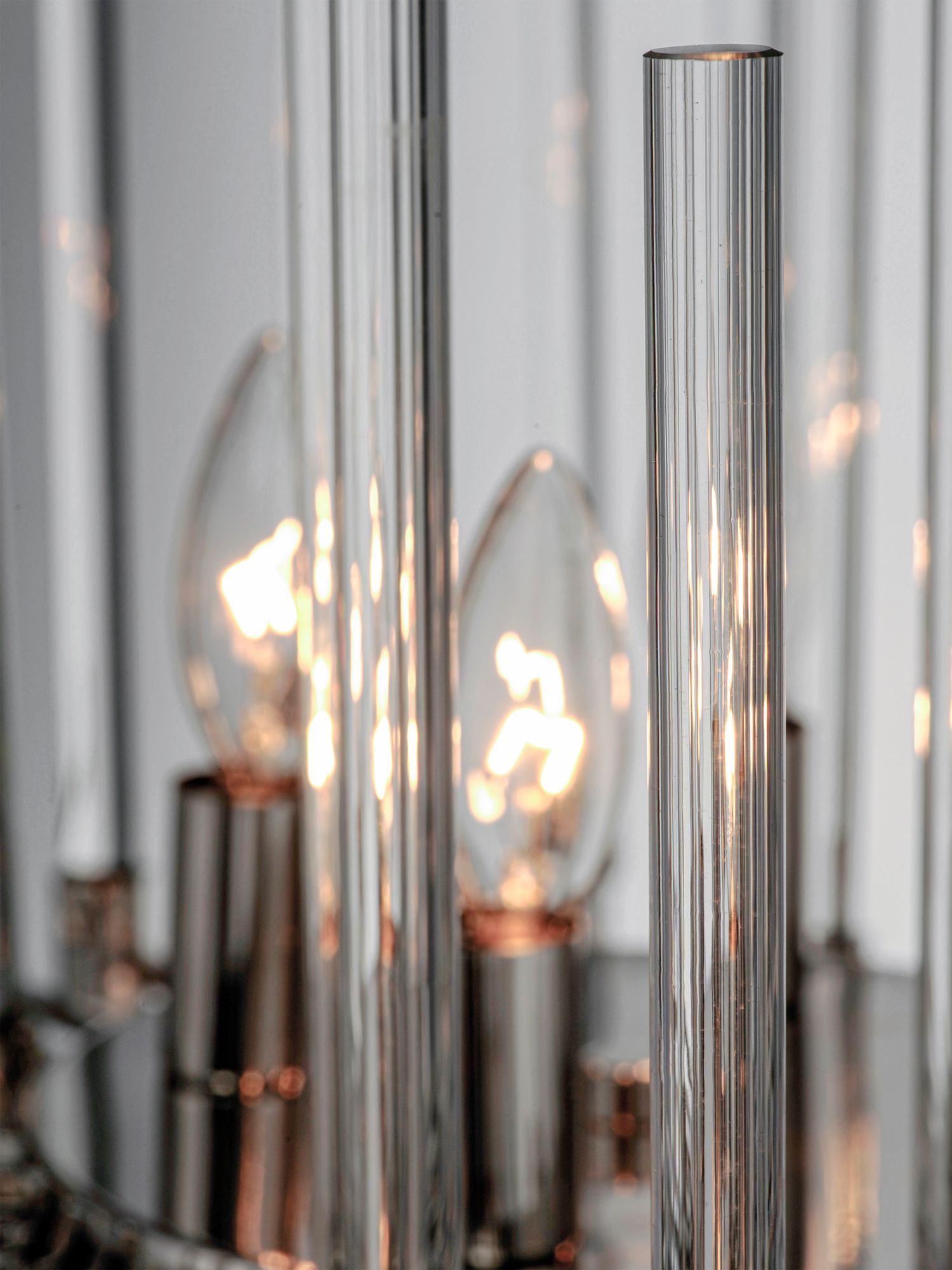 Maxim Divine 28 1/2" Wide Polished Nickel 8-Light Chandelier