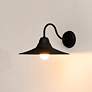 Thumbnail1 of Maxim Dockside 13 3/4" High Black Outdoor Wall Light