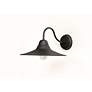 Thumbnail4 of Maxim Dockside 13 3/4" High Black Outdoor Wall Light more views