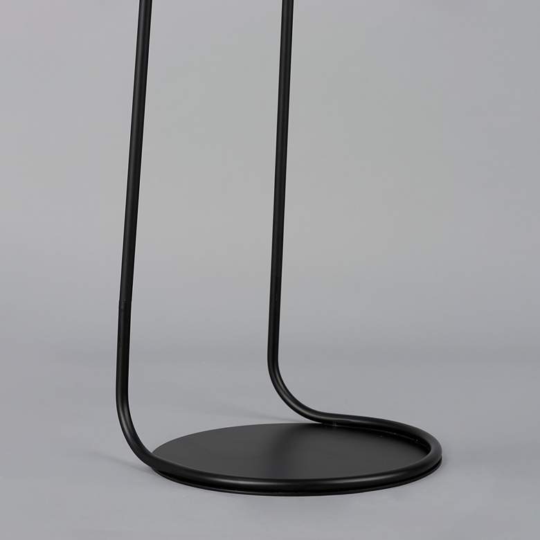 Image 7 Maxim Dottie 67 1/2" High Black and White Modern Floor Lamp more views