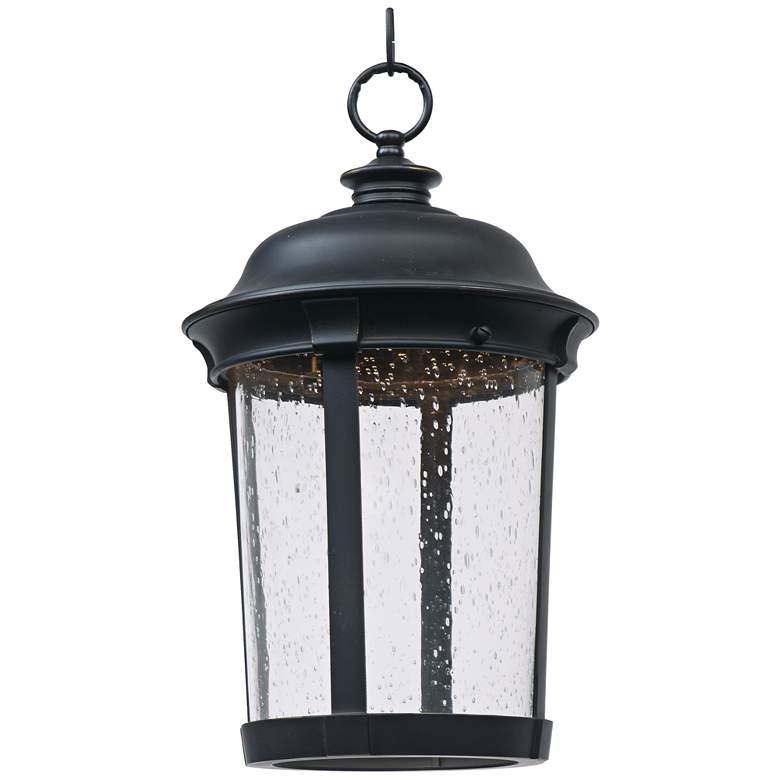 Image 1 Maxim Dover 16 1/2" High Bronze LED Outdoor Hanging Light