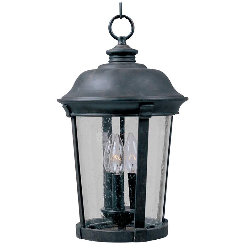 Image 2 Maxim Dover 20" High Bronze Outdoor Hanging Lantern
