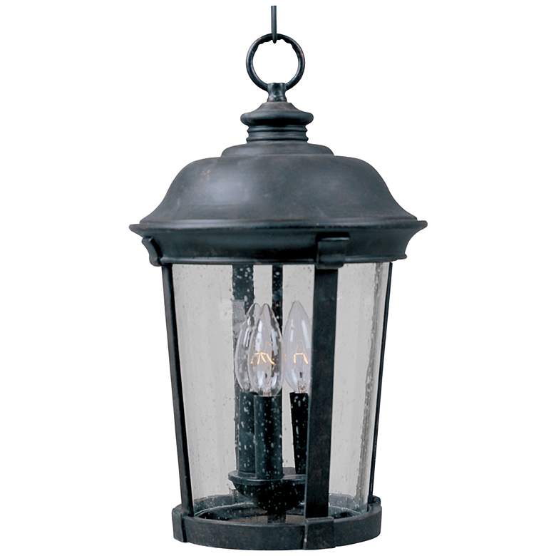 Image 2 Maxim Dover 20 inch High Bronze Outdoor Hanging Lantern