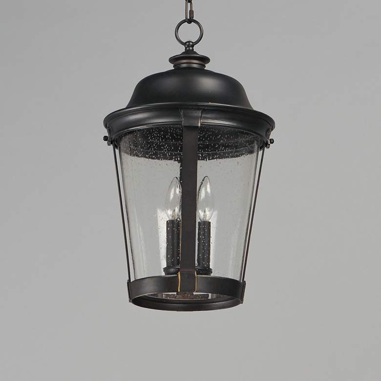 Image 5 Maxim Dover 20" High Bronze Outdoor Hanging Lantern more views
