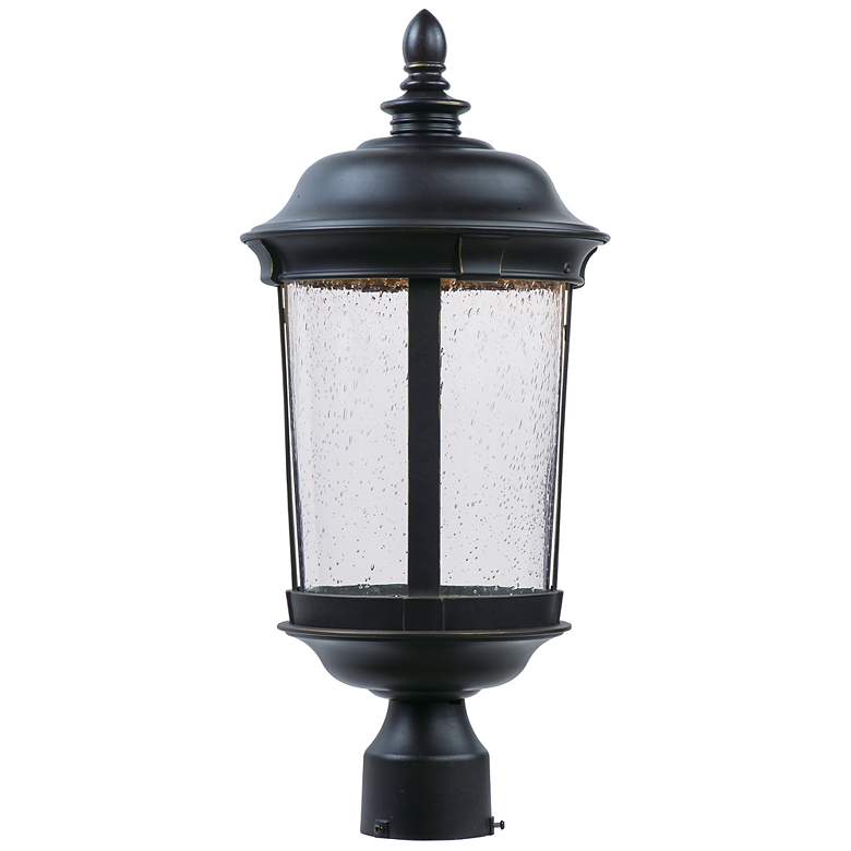 Image 1 Maxim Dover 21" High Bronze LED Outdoor Post Light