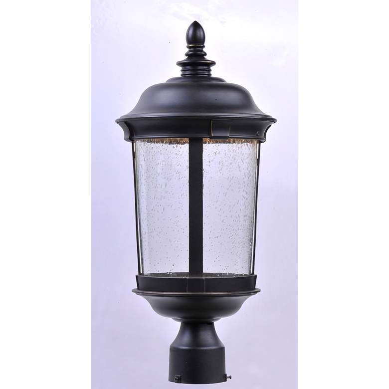 Image 2 Maxim Dover 21" High Bronze LED Outdoor Post Light more views