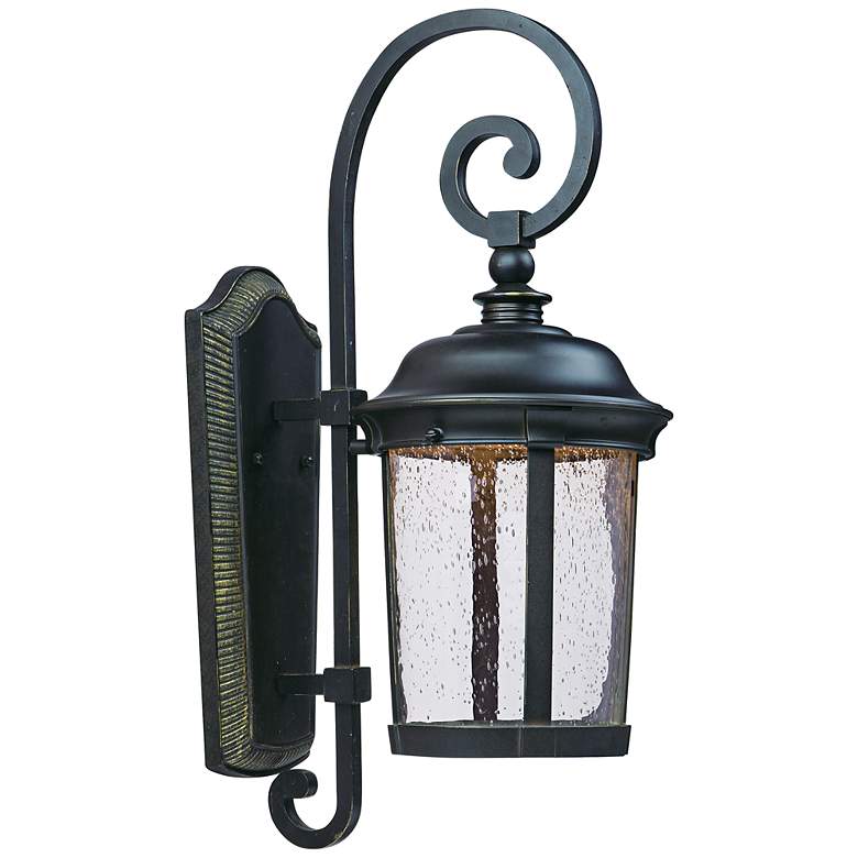 Image 1 Maxim Dover 25 1/2 inch High Bronze LED Outdoor Wall Light