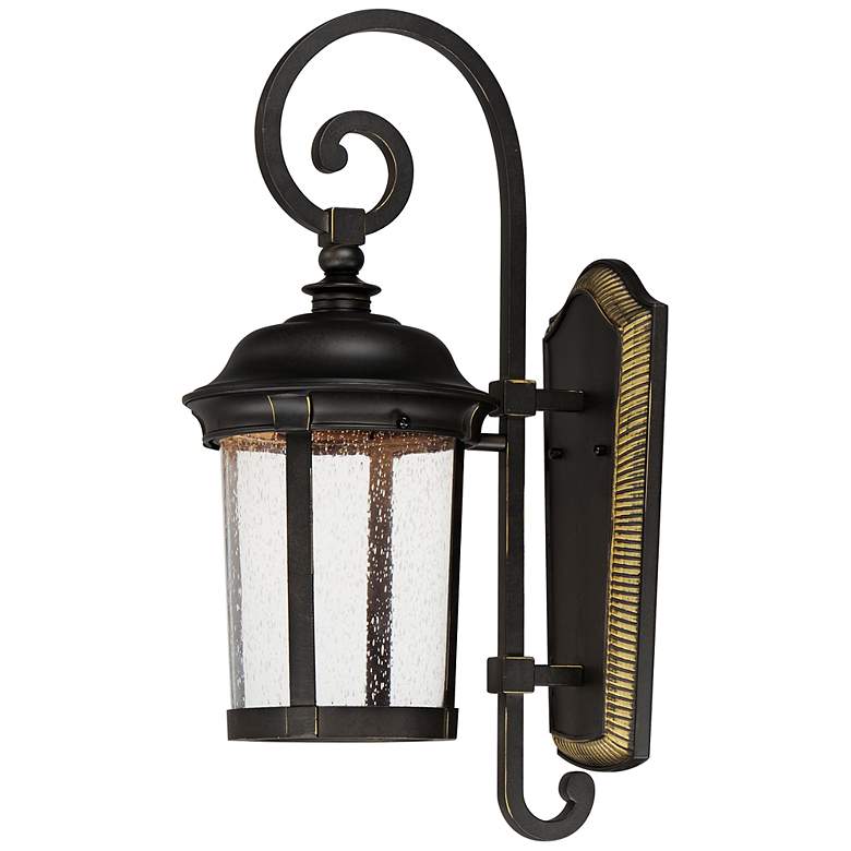 Image 1 Maxim Dover 25 1/2 inch High Bronze LED Outdoor Wall Light