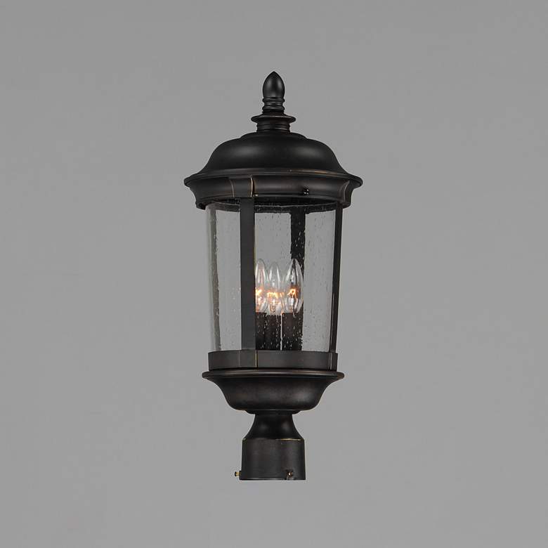 Image 3 Maxim Dover DC 21" High Bronze Outdoor Post Light more views