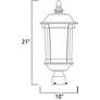 5_Maxim Dover DC 21" High Bronze Outdoor Post Light more views