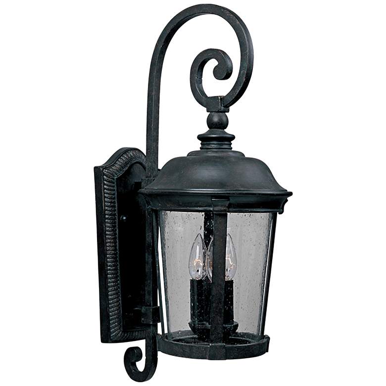Image 2 Maxim Dover DC 24 1/2 inch High Bronze Outdoor Wall Light