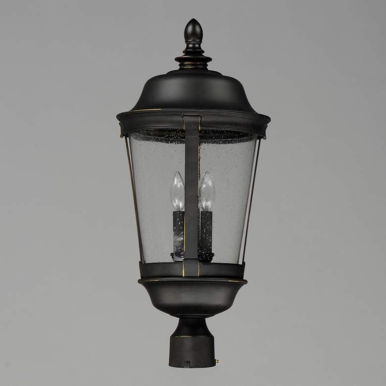 Image 4 Maxim Dover DC 25 1/2" High Bronze Outdoor Post Mount more views