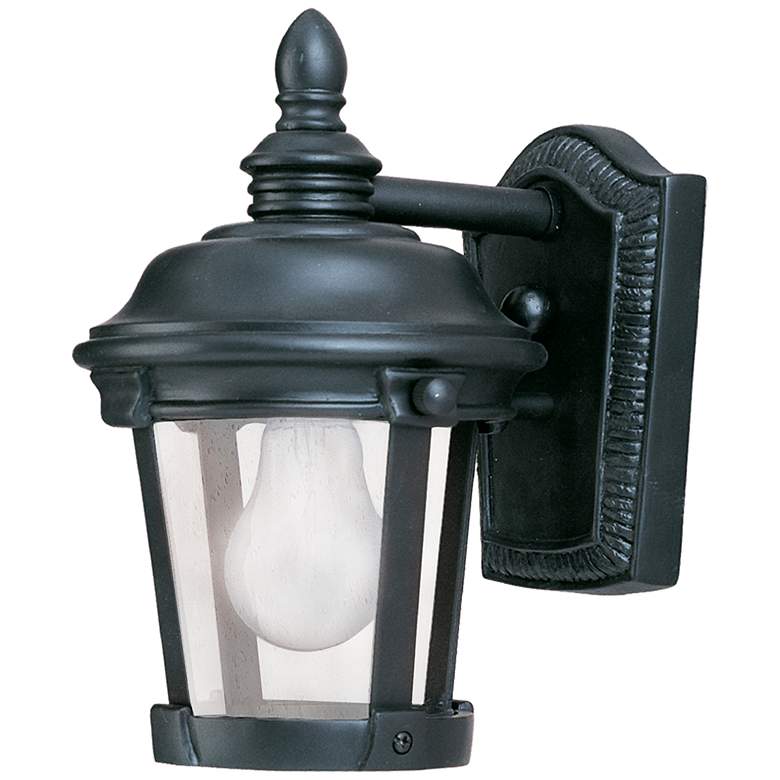 Image 1 Maxim Dover DC 9 1/2" High Bronze Outdoor Wall Light