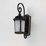 5_Maxim Dover LED E26 10"H Bronze Outdoor Lantern Wall Light more views