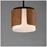4_Maxim Draughtsman 10" Walnut/Black Semi Flush Mount - Pendant more views