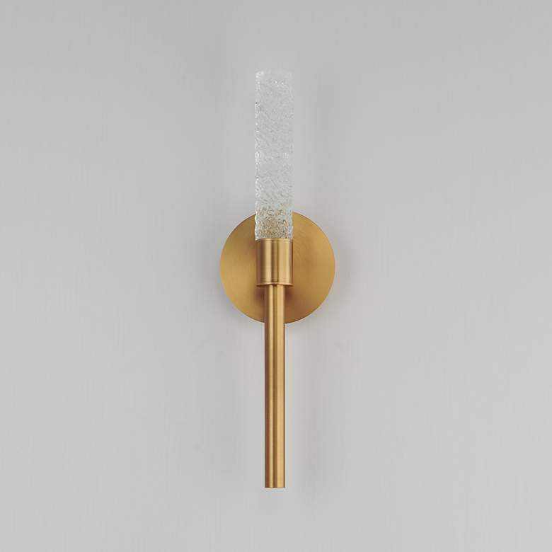 Image 2 Maxim Duchess 20" High Natural Aged Brass 1-Light Wall Sconce more views