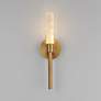 3_Maxim Duchess 20" High Natural Aged Brass 1-Light Wall Sconce more views
