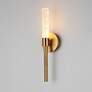 4_Maxim Duchess 20" High Natural Aged Brass 1-Light Wall Sconce more views