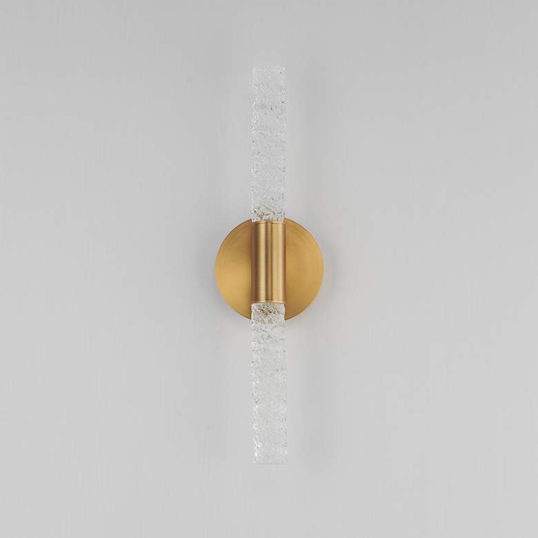 Image 2 Maxim Duchess 20" High Natural Aged Brass 2-Light Wall Sconce more views